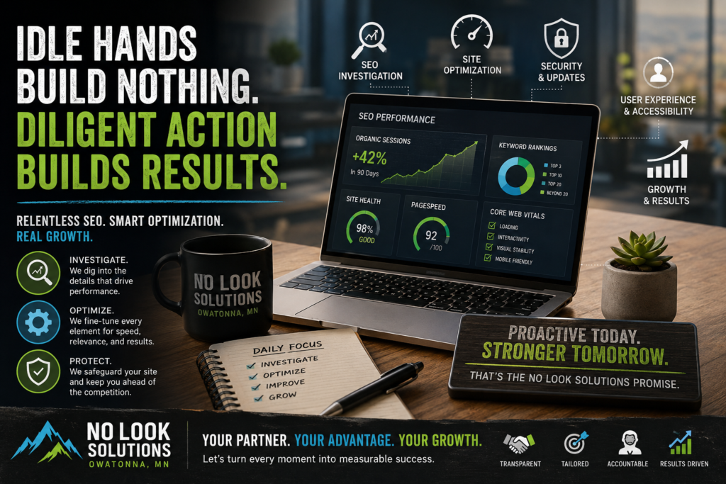website maintenance ongoing SEO and site optimization work 